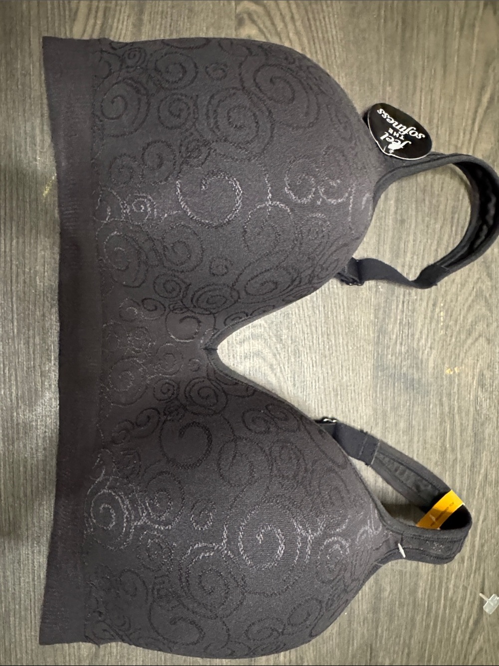 Bali Black Seamless Support Bra